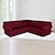 cheap Sofa Cover-Waterproof Corner Sectional Couch Covers L Shape Sofa Cover Stretch Jacquard Soft Thick U Shaped Slipcovers Set Living Room Universal Non Slip Pet Dog Furniture Protector