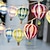 billige Batteridrevet-10 LED/20 LED Dekorationsjern Kunst LED Luftballon Lyskæder Indendørs Batteriboks Lyskæder Dekoration Lille Farverig Lys Træ Pendel Batteridrevet