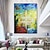 billiga Abstrakta målningar-oljemålning 100 % handmålad oljemålning handgjord väggkonst abstrakt målning originalmålning handmålad färgglad canvaskonst väggkonstmålning dekor rullad duk utan ram osträckt
