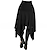 voordelige Bodems-Punk &amp; Gothic Steampunk Asymmetrisch Rok Kostuum Dames Carnaval Club Feest Casual / Dagelijks Volwassenen Rok