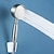 abordables Duchador-Cabezal de ducha redondo que ahorra agua con ducha de baño de lujo contemporánea de mano, alto flujo y alta presión en acero inoxidable