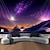 Недорогие пейзаж гобелен-фиолетовый звездное небо висит гобелен стены искусства большой гобелен фреска декор фотография фон одеяло занавеска дома спальня гостиная украшения
