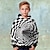 cheap Boy&#039;s 3D Hoodies&amp;Sweatshirts-Kids Boys&#039; Hoodie Long Sleeve Solid Color 3D Print Color Block Graffiti With Pockets Black Children Tops Active Basic Casual Sports Outdoor Casual Daily 4-12 Years
