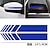 cheap Car Stickers-2 pair  Car Rear View Side Mirror Body Stripe Vinyl Sticker Decal DIY Graphic