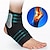 cheap Foot Health-1pc Ankle Brace Sleeves, Breathable Neoprene Anti-Sprain Ankle Support Sleeve, For Basketball Soccer Sports Joint Injuries Recovery Relief Foot Pain Arch Support Ankle Swelling Heel Spurs