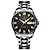 tanie Zegarki kwarcowe-Męskie Kwarcowy Minimalistyczny Moda Biznes Zegarek na rękę Świecący Kalendarz Tydzień randkowy WODOSZCZELNOŚĆ Stal Zobacz