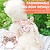 cheap Dog Collars, Harnesses &amp; Leashes-Dog Harness and Leash Set with Bow Knot No Pull Pet Daisy Floral Harness with D-Ring Soft Mesh Dog Harness Vest Set Escape Proof Princess Puppy Harness for Small Girl Dogs Cats
