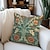 cheap Floral &amp; Plants Style-Floral Double Side Pillow Cover 1PC Soft Decorative Square Cushion Case Pillowcase for Bedroom Livingroom Sofa Couch Chair Inspired by William Morris