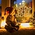 abordables Lumières de Noël-Flocon de Neige Noël USB 1 pc