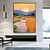 cheap Landscape Paintings-Handmate Oil PaintingCanvasWall Art DecorationAbstract Knife Painting Landscape Autumn and Winterfor Home Decor Rolled Frameless Unstretched Painting