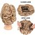 cheap Chignons-Synthetic Hair Bun Hair Chignon Pieces Two Comb Clips On Chignon Hairpiece Hair Extensions For Women