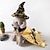 Недорогие Одежда для собак-собаки кошки домашние животные костюмы на Хэллоуин ведьмы в шляпах тыквы накидки костюмы для косплея