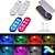 cheap Car Interior Ambient Lights-Car LED Lights Interior 7 Colors Ambient Interior Car Light With 8 Bright LED Lamp Beads USB Rechargeable Car Interior Led Night Light