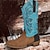 voordelige Cowboy &amp; Western Boots-Voor heren Laarzen Legerlaarzen Cowboy westernlaarzen Grote maten Vintage Casual Buiten Dagelijks Imitatieleer Ademend Comfortabel Anti-slip Leegloper Blauw bruin Kleurenblok Herfst Winter