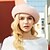 cheap Party Hats-Hats Wool Beret Hat Wedding Casual Horse Race Classic Lady Wedding With Pure Color Headpiece Headwear