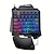 baratos Teclados-Teclado mecânico para jogos com uma mão RGB retroiluminado portátil mini teclado para jogos