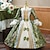 cheap Historical &amp; Vintage Costumes-Gothic Rococo Vintage Inspired Medieval Dress Party Costume Masquerade Flower Girl Dress Princess Shakespeare Girls&#039; Ball Gown Halloween Wedding Party Wedding Guest Dress