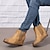 ieftine Botine-Pentru femei Cizme Cizme cu platformă Pantofi de piele intoarsa Mărime Plus Size În aer liber Zilnic Culoare solidă Ghete Botine Iarnă Toc Platformă Călcâiul ascuns Vârf rotund Casual minimalism PU