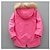cheap Outerwear-Kids Boys Fleece Jacket Hoodie Jacket Outerwear Solid Color Long Sleeve Zipper Coat Outdoor Cotton Adorable Daily Yellow Pink Navy Blue Spring Fall 7-13 Years