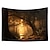 levne krajinářský gobelín-krajina les závěsný gobelín nástěnné umění velký gobelín nástěnná malba výzdoba fotografie pozadí přikrývka opona domácí ložnice dekorace obývacího pokoje