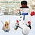 preiswerte Weihnachtsbeleuchtung-Schneemann Weihnachten Netzstecker 1 Stück