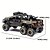 cheap RC Vehicles-Kids&#039; Alloy Off-Road Vehicle 6 Doors Open Pull-Back &amp; Slide Realistic Sound &amp; Light Effects Wheel Shock Absorption! Halloween And Festival Gift