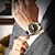 tanie Zegarki kwarcowe-Męskie Kwarcowy Minimalistyczny Moda Biznes Zegarek na rękę Świecący Kalendarz Tydzień randkowy WODOSZCZELNOŚĆ Stal Zobacz