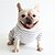billige Pyjamas-Hunder Katter Pyjamas Mote søt stil Vinter Myk Vaskbar Bekvem Innendørs Fritid / hverdag Hundeklær for Bichon Frisé Puddel Pommeran ungt kjæledyr Sommerfugl