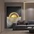 economico pittura a led-Al Coperto Creativo LED Stile nordico Lampade da parete per interni Salotto Sala da pranzo Metallo Luce a muro Alimentazione USB