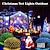 billige Holiday String Lights-Jule dekorativ nettlys lavspenning plugg inn DC31V sikker lavspenning innendørs og utendørs jule bryllupsdekorasjon 1,5 * 1,5M-96Led/3 * 2M-192Led/6 * 4M-672Led