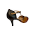זול נעלי עקב לנשים-בגדי ריקוד נשים עקבים משאבות מרי ג׳ין מפלגה עבודה קולור בלוק עקב סטילטו בוהן עגולה וינטאג&#039; אופנתי הליכה PU רצועת T חום