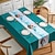 billige Bordduker-vanntett duk pvc oljetett rektangel bordduk bordtrekk for fest, familieservering, restrant