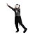 billiga Par &amp;amp; Grupp kostymer-Cosplay-kostym Festklädsel Jack Skellington Mardrömmen innan jul Cosplay Barn Pojkar Flickor Jul Halloween Karnival Fest Halloween Prestanda Klä ut