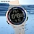 cheap Digital Watches-SANDA 6158 Men LED Digital Military Watch Man Sports Watches Outdoor 5Bar Waterproof Wristwatches Male Clock