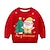 voordelige Kerstkostuums-Kerstmis Kerstbomen Ugly Christmas-trui / sweatshirt Sweatshirt Pullover Anime Grappig Voor Jongens Voor meisjes Kinderen Kerstmis Carnaval Nieuwjaar 3D afdrukken Feest Casual / Dagelijks