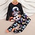 tanie Chłopięca piżama 3D-Dla chłopców 3D Astronauta Zestawy piżamowe Długi rękaw Druk 3D Jesień Zima Aktywny Nowoczesne Codzienny Poliester Dzieci 3-12 lat Półgolf Dom Casual w pomieszczeniach Regularny
