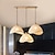preiswerte Insellichter-LED-Pendelleuchte, 1/2/3-Kopf-Stoff-Kücheninselleuchte, verstellbare Pendelleuchte für Kücheninsel, schwarzgoldener LED-Kronleuchter für Esszimmer, Schlafzimmer, Mini-Pendelstrahler (1er-Pack), 85–265