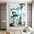 cheap Abstract Paintings-Oil Painting Hand Painted Vertical Abstract Landscape Comtemporary Modern Rolled Canvas (No Frame)
