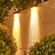 voordelige Wandverlichting buiten-1 stuk 1 W Buitenmuurverlichting LED-lampen op zonne-energie Op Zonne-Energie Waterbestendig Decoratief Warm wit Wit Kleur veranderende 5.5 V Buitenverlichting Binnenplaats Tuin 1/2/3 LED-kralen