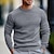 cheap Men&#039;s Pullover Sweater-Men&#039;s Wool Sweater Pullover Sweater Jumper Cropped Sweater Ribbed Knit Regular Knitted Plain Crew Neck Modern Contemporary Work Daily Wear Clothing Apparel Winter Wine Black S M L
