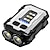 abordables Feux de travail-Mini lampe de poche portable avec porte-clés, lampe de camping rechargeable par usb de type c, aimant edc, batterie intégrée