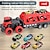 Χαμηλού Κόστους οχήματα rc-30,71 ίντσες μήκους παραμορφωμένο παιχνίδι πίστας με 6 τμχ κράμα carshalloween και δώρο φεστιβάλ για αγόρια και κορίτσια