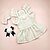 baratos Vestidos-Cachorros Gatos Vestidos Moda Estilo bonito Inverno Macio Lavável Confortável Ao ar livre Festa Roupas para cães for Bichon Frise Poodle Pomerânia Animais de Pequeno Porte Borboleta
