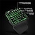 ieftine Tastaturi-mini joc colorat rgb cu iluminare din spate tastatură pentru jocuri cu o singură mână, tastatură și mouse confortabil pentru jocul cu mâna stângă pentru lol cs pc ps4 xbox gamer