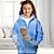 ieftine Îmbrăcăminte exterioară 3D pentru fete-Fete 3D Pisica Hanorac cu Glugă Geacă Îmbrăcăminte Exterior Manșon Lung Tipărire 3D Toamnă Iarnă Activ Modă Drăguţ Poliester Copii 3-12 ani În aer liber Casual Zilnic Fit regulat
