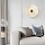 billige LED-væglys-led væglampe marmor 15/20/25/30/35 cm cirkeldesign minimalistisk vægbeslag lysarmatur indendørs lys til stue soveværelse 110-240v