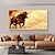 levne Zvířecí malby-mintura ručně vyráběná abstraktní zvířata býk olejomalby na plátně nástěnná umělecká dekorace moderní obraz pro domácí dekoraci válcovaný bezrámový nenatažený obraz