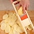 billiga Frukt och grönsakstillbehör-potatisskärare skär potatisgaller artefakt galler torka galler kniv grönsaksskärare vågkniv snittblomma kniv prylar tillbehör