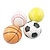 Недорогие Устройства для снятия стресса-4 шт., модель шарика из пенопласта, декомпрессионная пена, губка, вентиляционный мяч, пенопластовый мяч для баскетбола, футбола, тенниса, бейсбола, сжимающая игрушка
