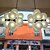 voordelige Unieke kroonluchters-67 cm Dimbaar Plafondlampen Metaal meetkundig Geschilderde afwerkingen Modern 110-240 V